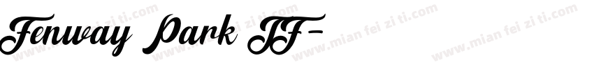 Fenway Park JF字体转换